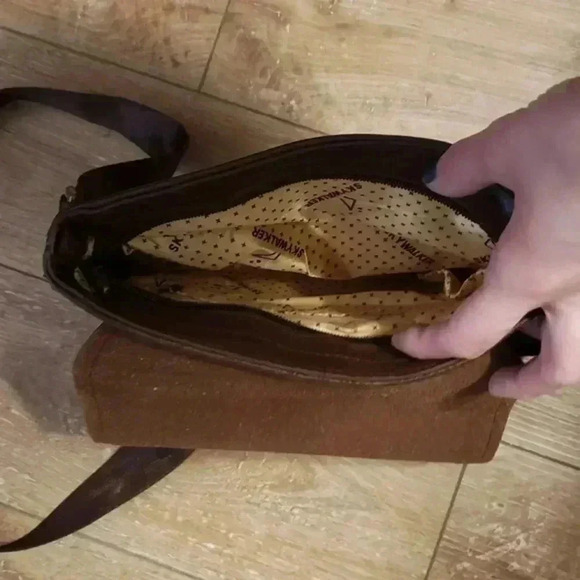 SKYWALKER VINTAGE DESIGNER LEATHER BAG - Picture 5 of 6